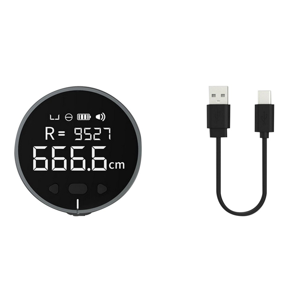Rechargeable Tуpe-C LCD Screen Display Electronic Tape Measure Ruler Tool