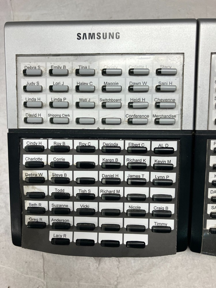 Samsung DS 5064B 64 Button AOM DSS Console QTY 2
