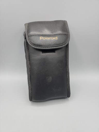 Polaroid Captiva SLR Camera Auto Focus Vintage Camera Flash & Case UNTESTED