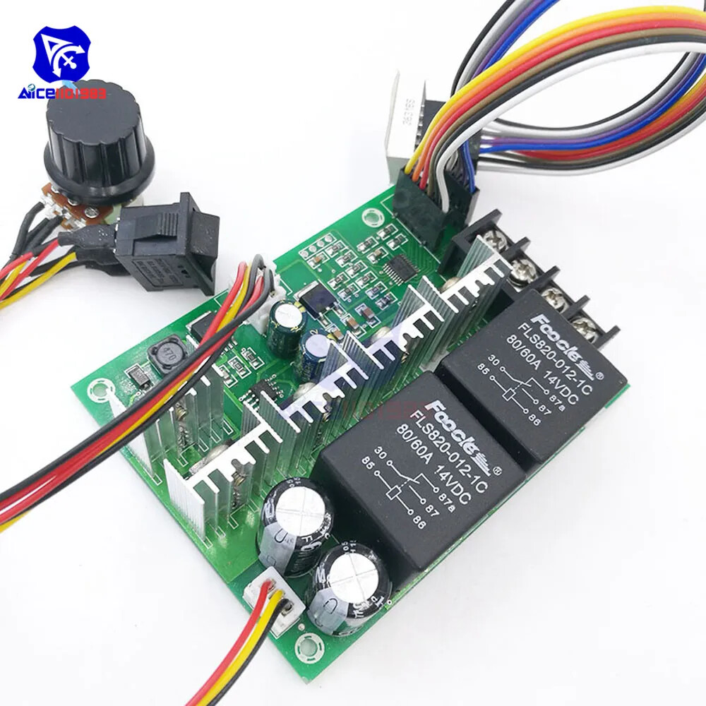 PWM DC Motor Speed Controller DC 10 -50V Digital 0 -100% Adjustable Drive Module