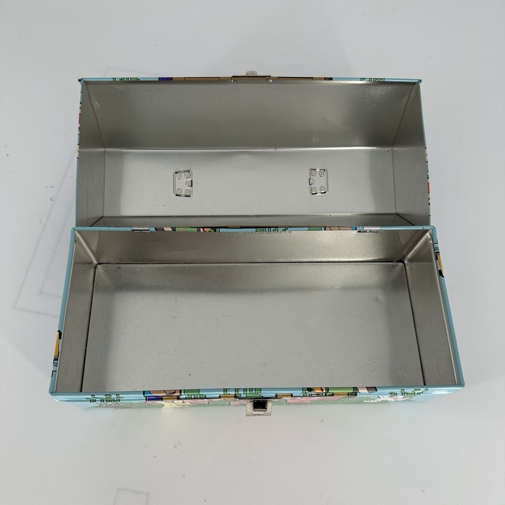 Minecraft Spring Has Spawned Tin Lunch Box Carry Case Metal Storage Kids