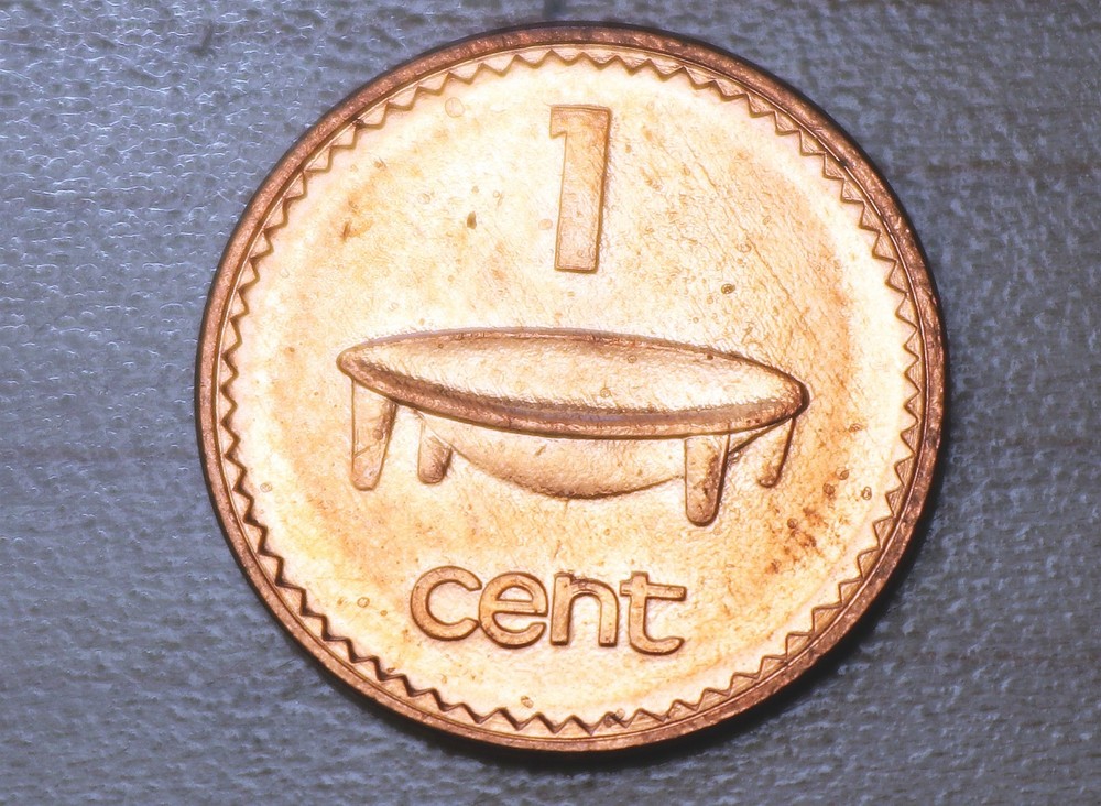 1992 Fiji 1 Cent Unc.