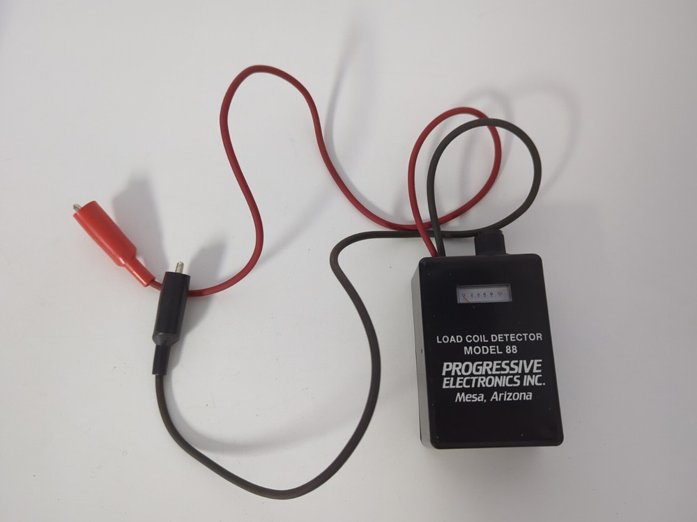 VINTAGE PROGRESSIVE MODEL 88 LOAD COIL DETECTOR MARCH 1994
