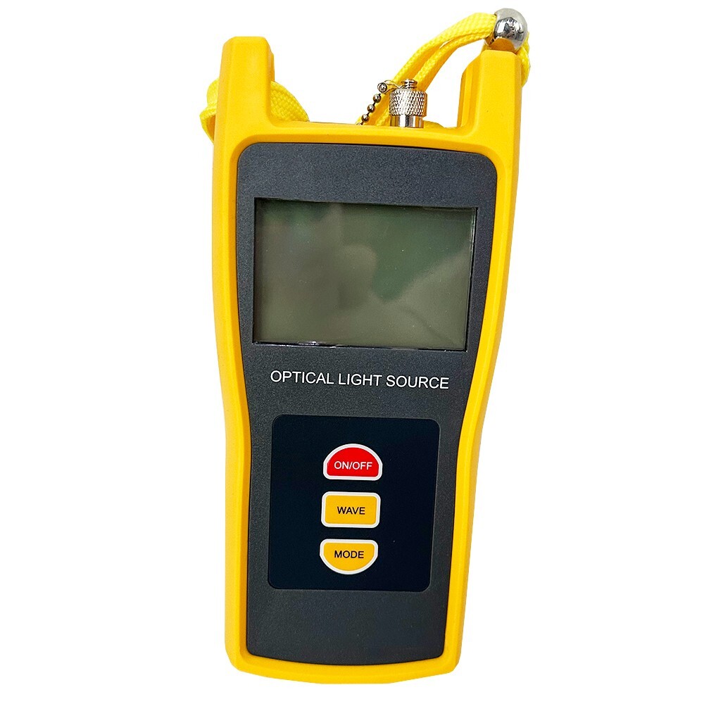Handled Optical Light Source Optical Laser Source 1310/1550nm FTTH Testing Tools