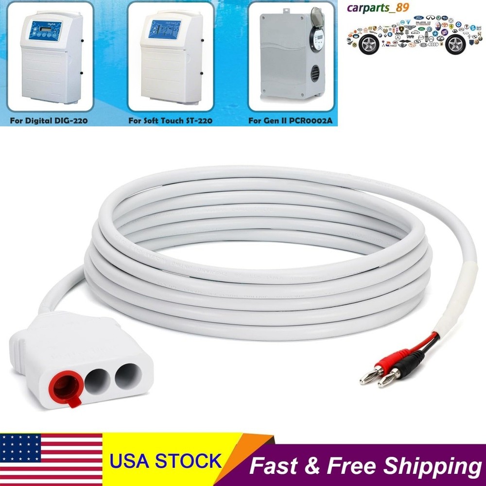 For AutoPilot Pool Pilot Digital DIG-220, Soft Touch Salt Cell Cord 952 ST/DIG