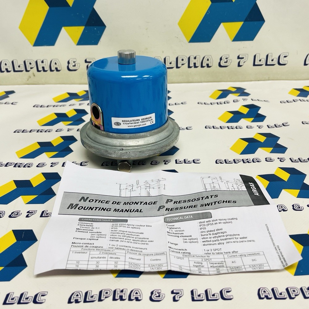 Georgin NFA30C Pressure Switch