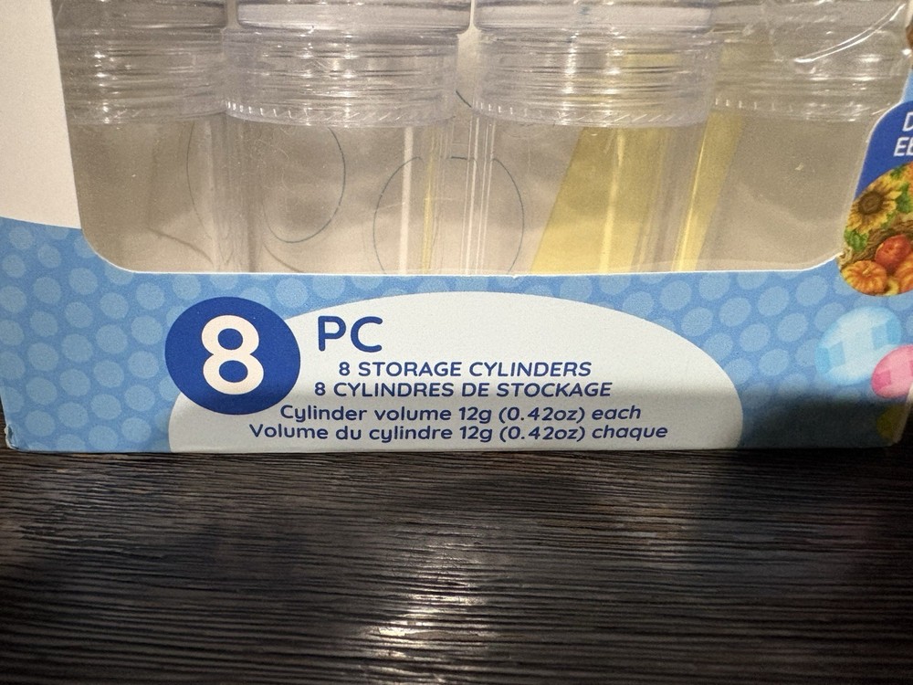 New Diamond Dots Freestyle 8pcs Storage Cylinders