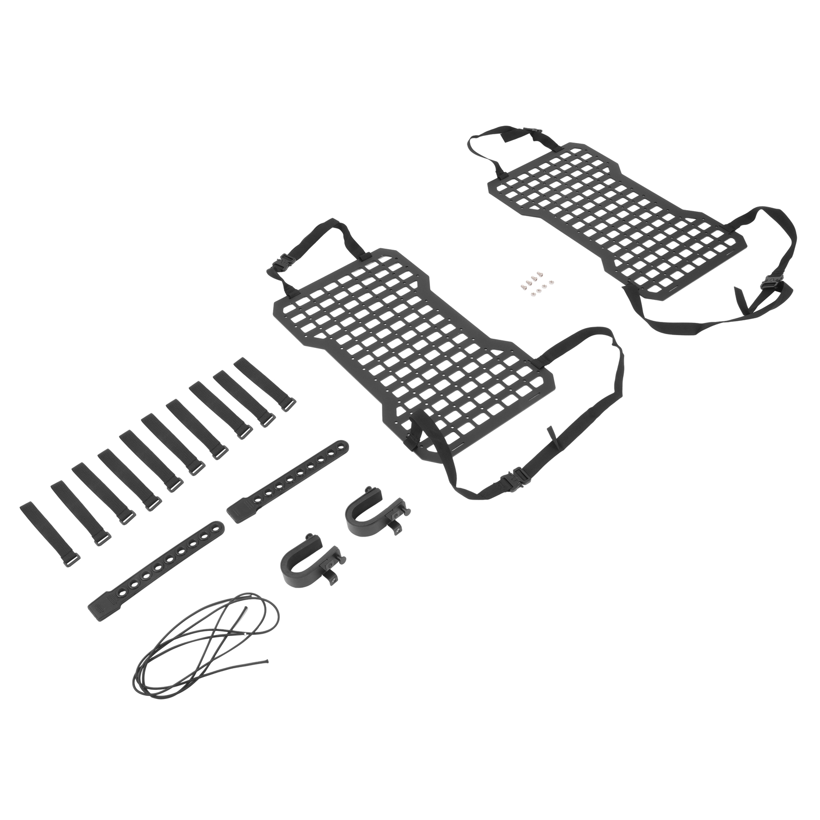 Versatile Tactical Rigid Molle Insert Panel For Car Seat Back Storage Gun Rack