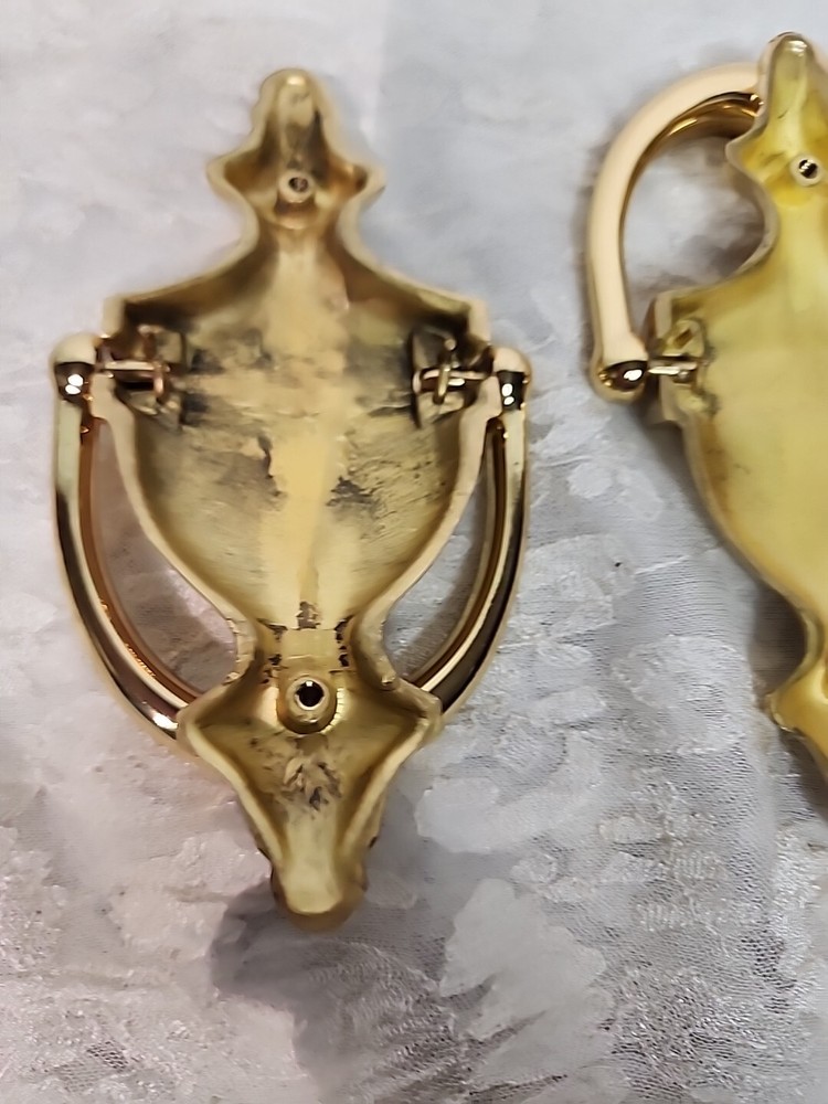 BALDWIN?-Polished Brass DOOR KNOCKER