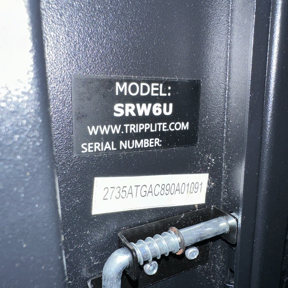 Tripp Lite SmartRack 6U Server Rack SRW6U, Wall-Mount, Vented, 200lb, Locking