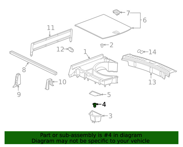 Genuine GM Multi-Purpose Retainer 11518460