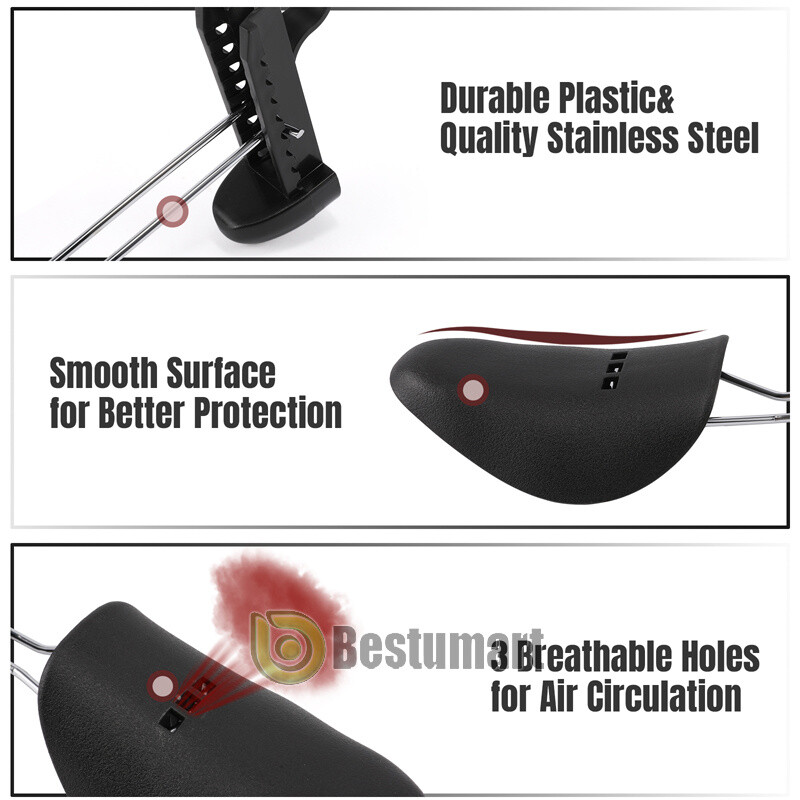 1 Pairs Plastic Adjustable Shoe Boot Tree Shaper Stretcher Keeper Support
