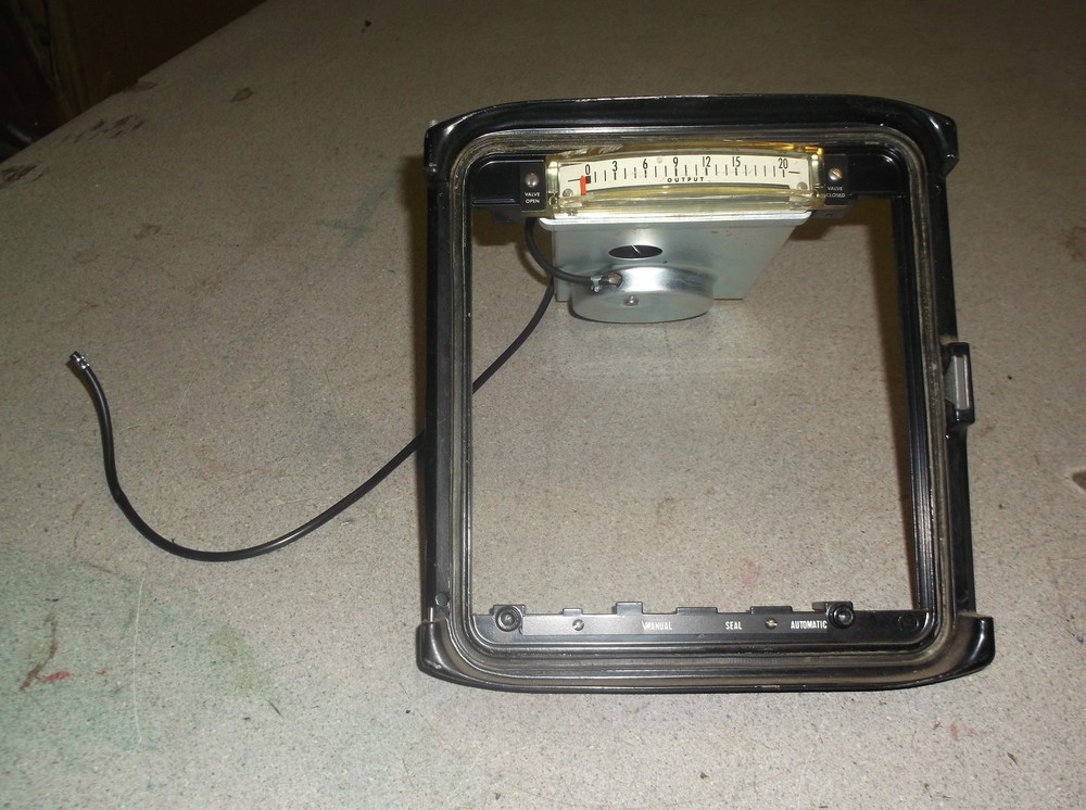 Taylor Transcope Chart Recorder 5P331Y Frame with Output Gauge Assembly