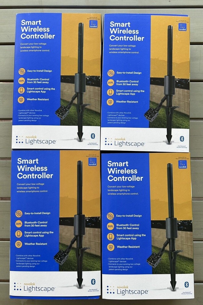 Novolink Smart Wireless Controller for Low-Voltage Landscape Transformers NEW X4