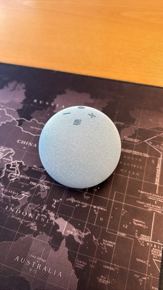 Echo Dot 4th Gen Smart Speaker Alexa Twilight Blue B7W64E