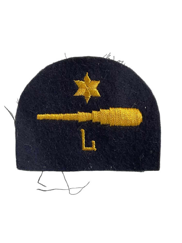 WW2 Canadian RCN Navy Layer 3rd Class Trade Patch