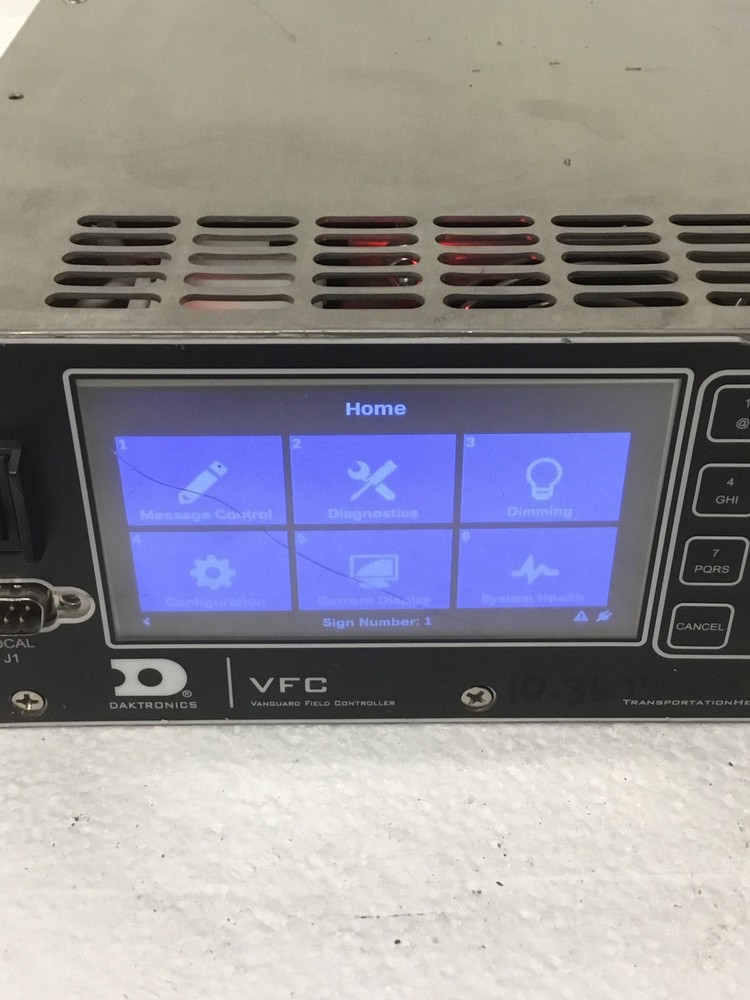 Daktronics S-1241 Vanguard Field Controller VFC LED Display, WORKING FREE SHIP