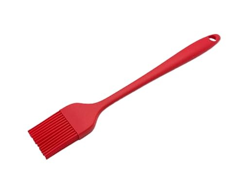 EUROSTAR Silicone Basting Brush, Red