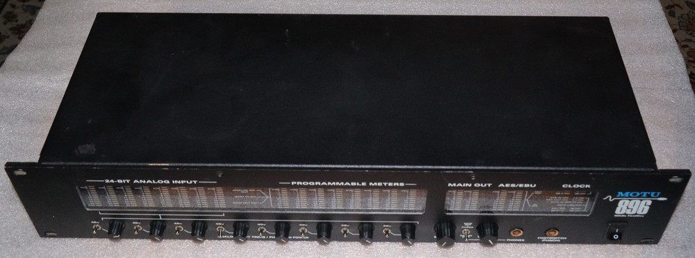 MOTU 896 8-channel Audio Interface FireWire IEEE1394 96kHz