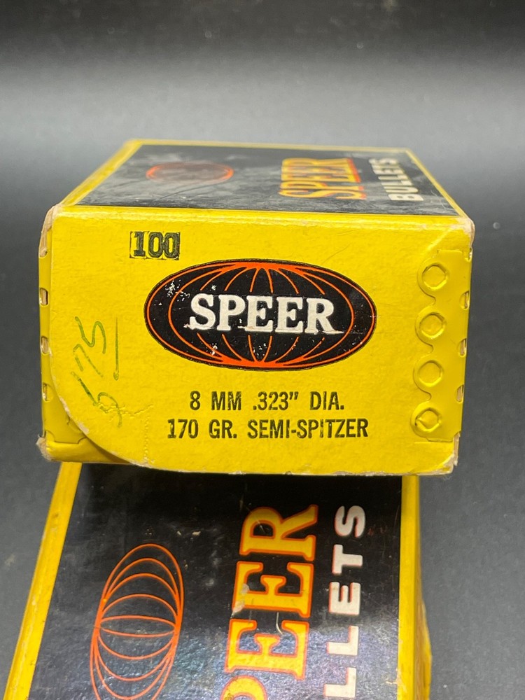 Speer Bullets Boxes Empty 6.5 8
