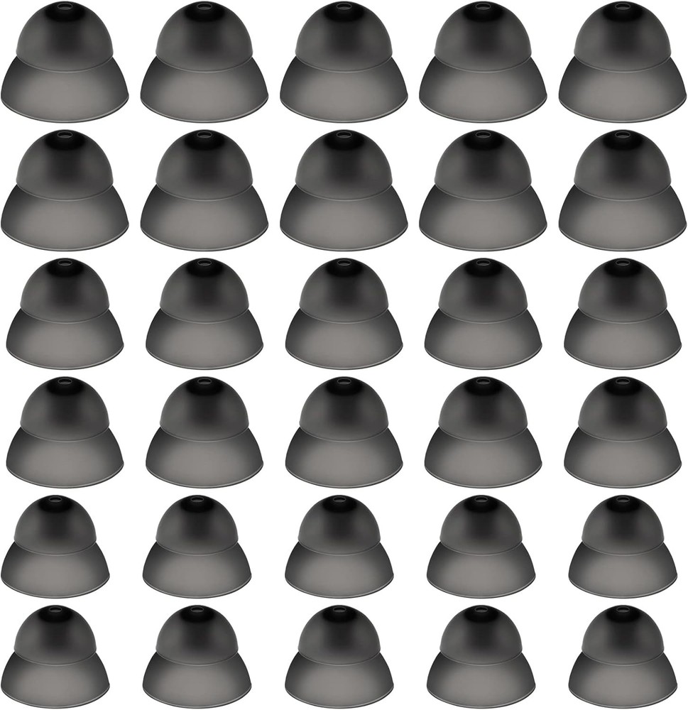 30-Pack Silicone Hearing Aid Domes – Comfortable, Durable, and Versatile for ...