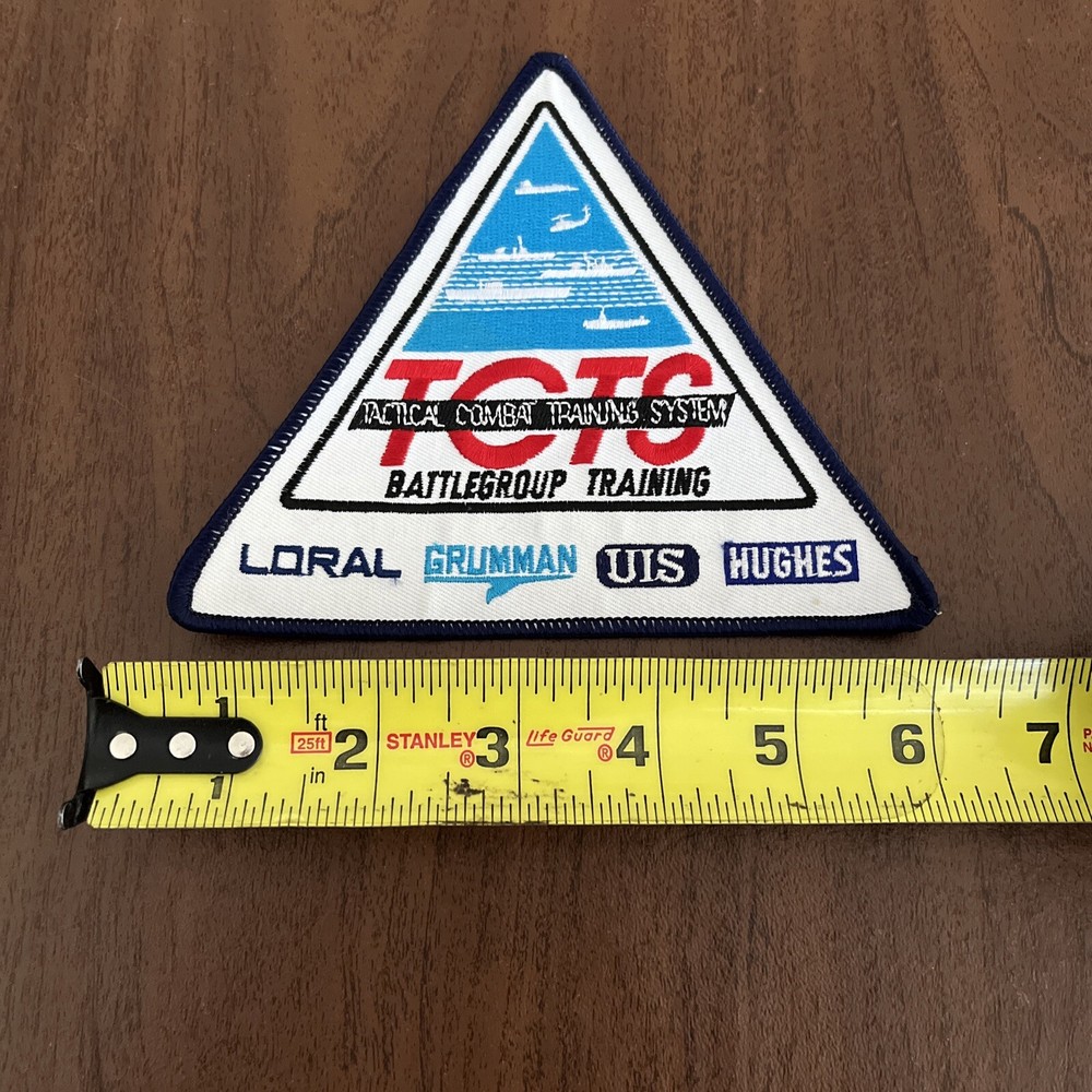 Grumman,loral,Uis, Hughs Battlegroup Tactical Combat Training System Patch