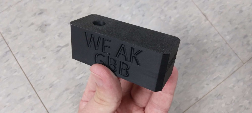 Airsoft WE AK GBBR Speedloader Adapter (Black)