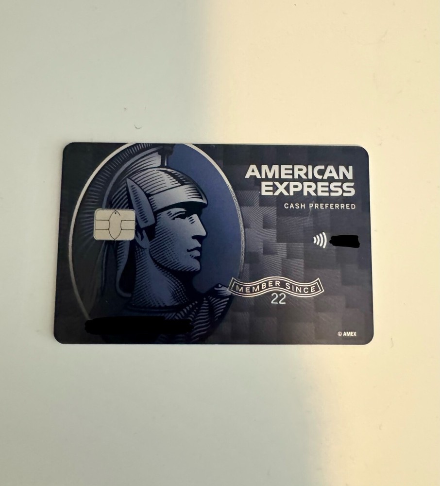American Express Blue Cash Preferred. Authentic. Canceled.