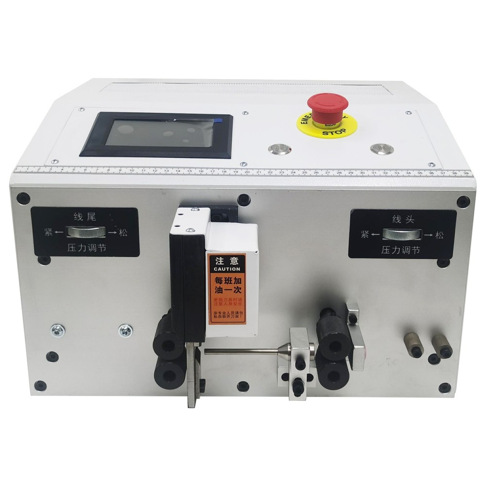 Automatic Wire Peeling Stripping machine Cable Cutter Length Adjust Touchscreen
