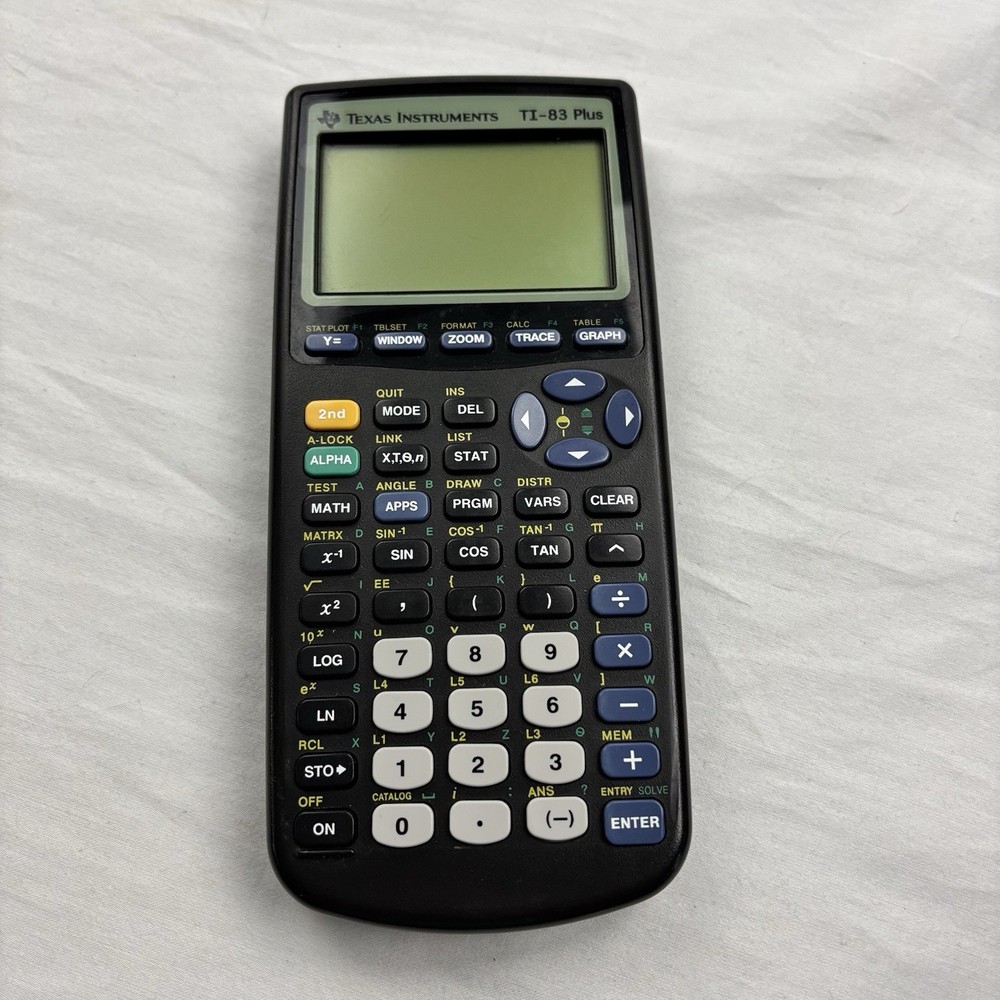 Texas Instruments Ti-83 Plus Graphing Calculator Tested
