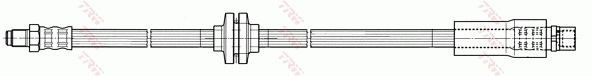 Brake Hose TRW PHB498