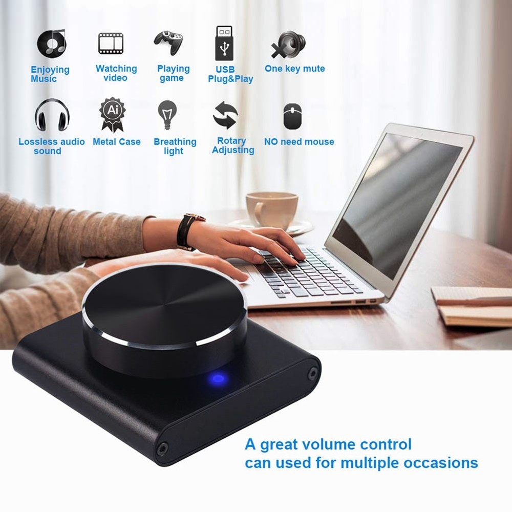 USB Volume Control Lossless PC Computer Speaker Volume Controller Knob7911