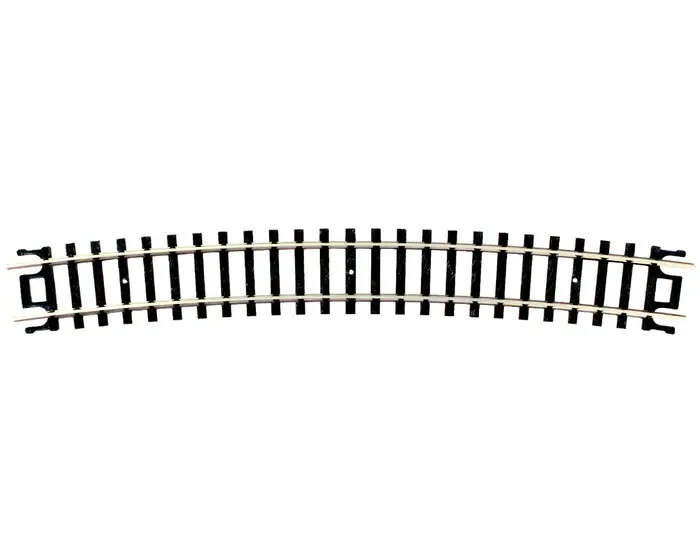 Atlas #2525 17" Radius Curve Track Sections N Scale Code 80 Rails - 6 pack