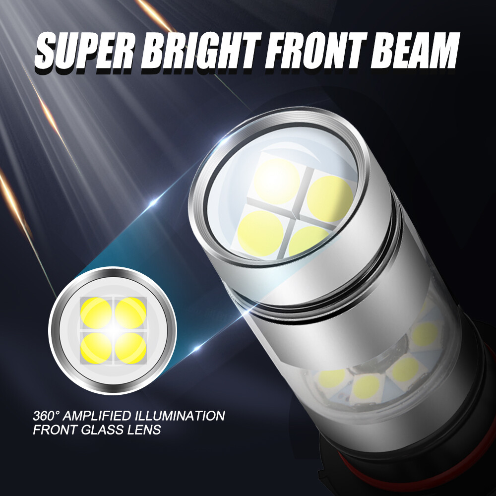 FOR CAN AM COMMANDER MAVERICK OUTLANDER RENEGADE HEADLIGHT LED LIGHT BULB 6000K