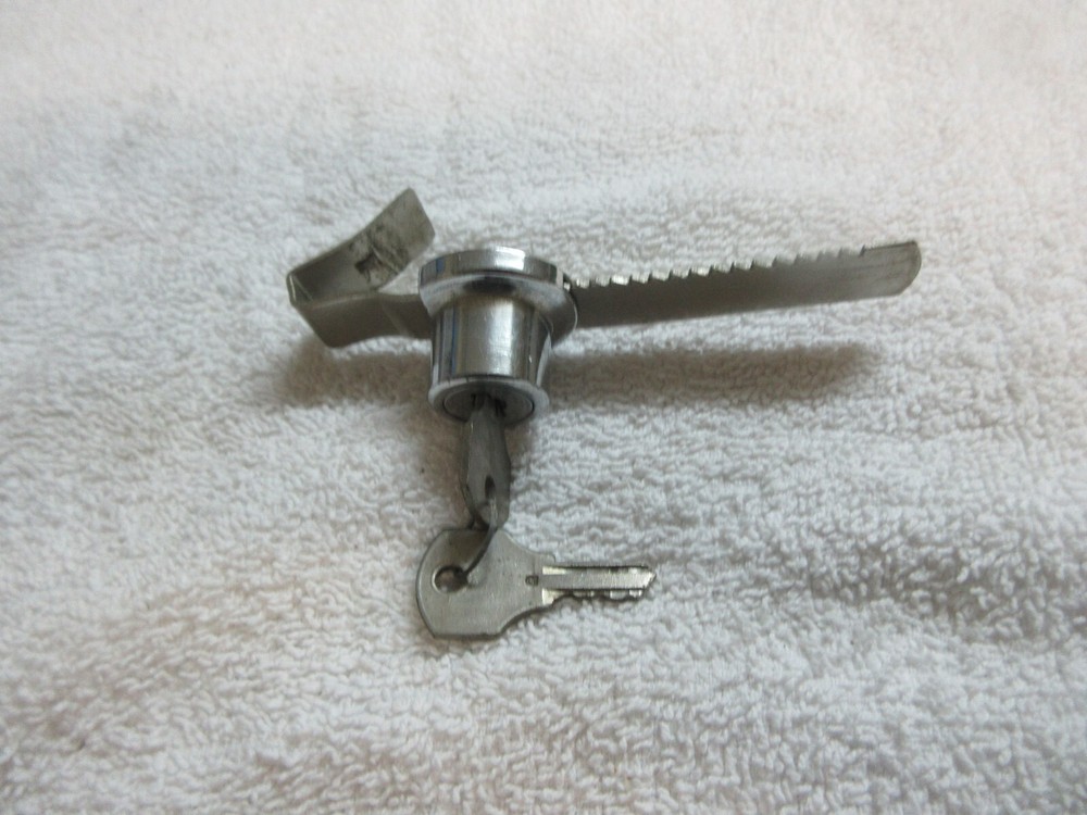 Glass Door Security Lock and Key ,Preowned