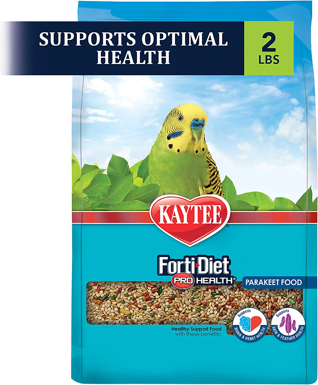 Kaytee. Forti-Diet Pro Health Parakeet Food, 2 Lb