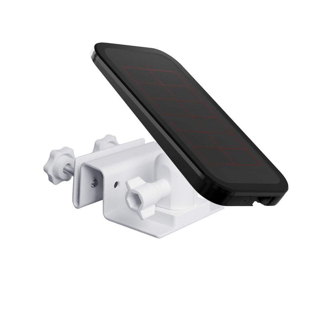 Holaca Gutter Mount for Arlo, Reolink argus 2-Compatible Solar Panels 2pack