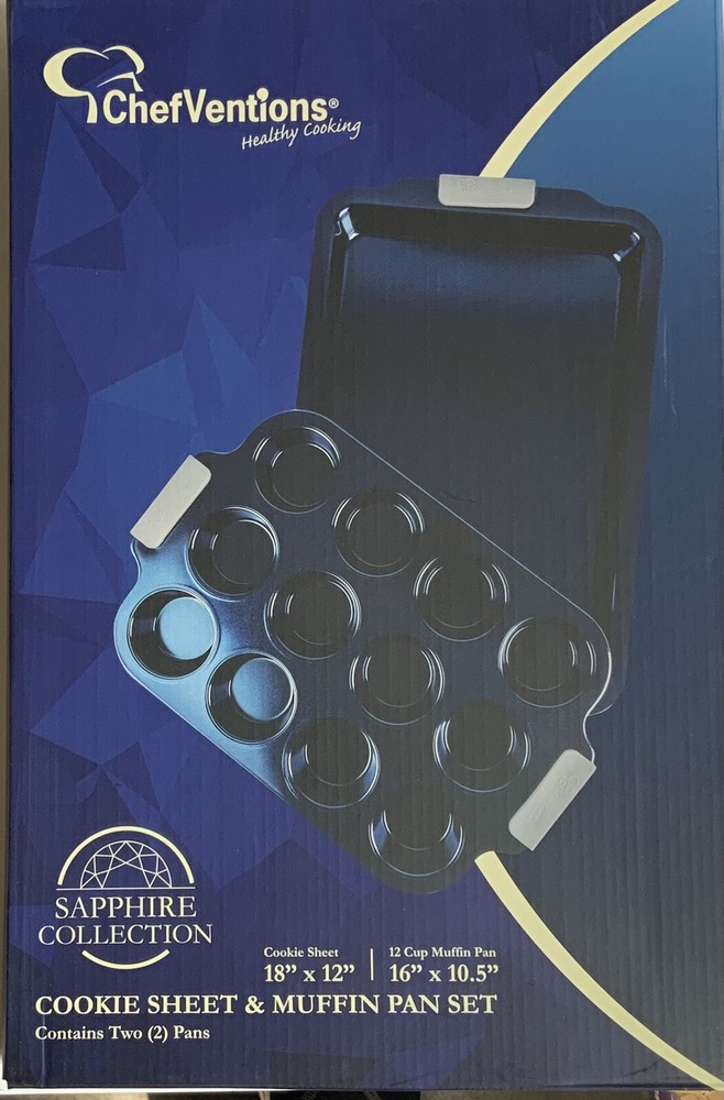 Chef Ventions Cookie Sheet & Muffin Pan Set