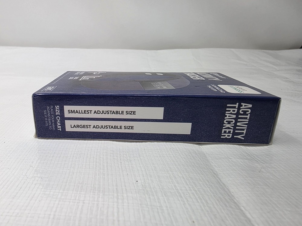 GEMS Bluetooth Activity Tracker w/Adjustable Navy Band