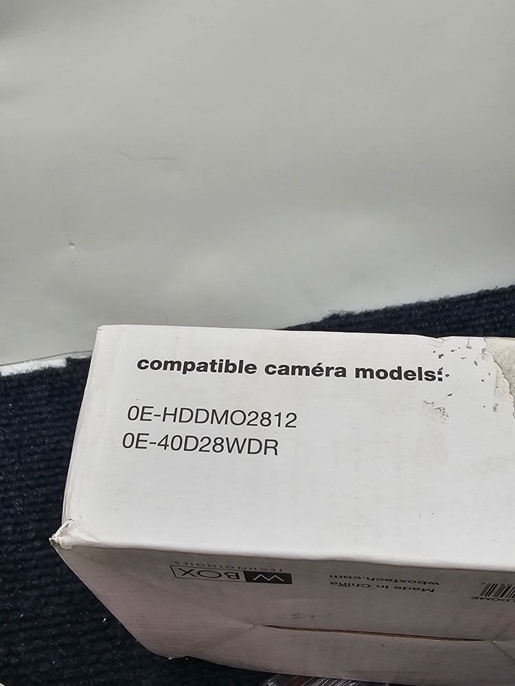 (QTY 3) W Box 0E-BBOXLDOME Large Eyeball Camera Back Box