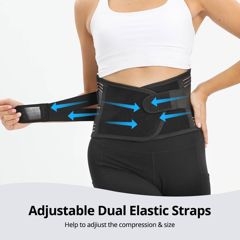 Adjustable Posture Corrector Low Back Support Shoulder Brace Belt For Men Women