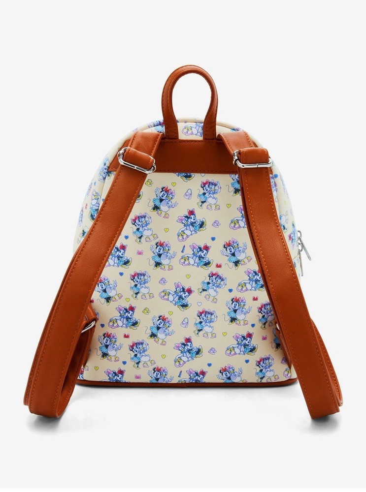 LOUNGEFLY DISNEY MINNIE MOUSE AND DAISY DUCK MINI BACKPACK NWT!!!