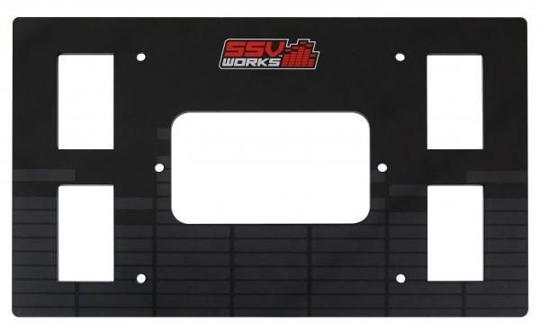 SSV Works MRB3S Media Controller With Dash Panel Kit For Polaris RZR XP 14-18
