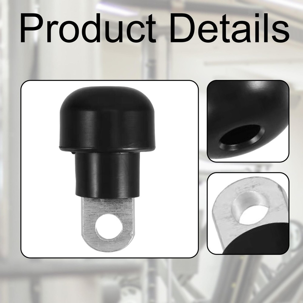 Gym Cable Stopper Exercise Attachment for Pulley System Component Port