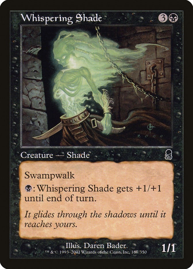 Whispering Shade Odyssey 167 MTG MP