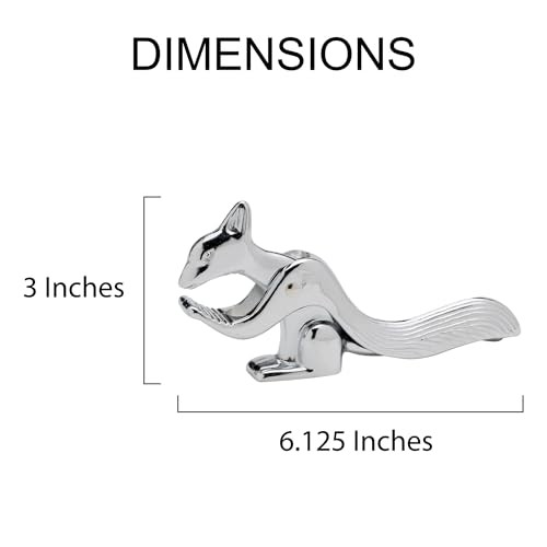 The Nutcracker, Heavyweight Aluminum, Easy Nut Cracking Lever Tool Squirrel