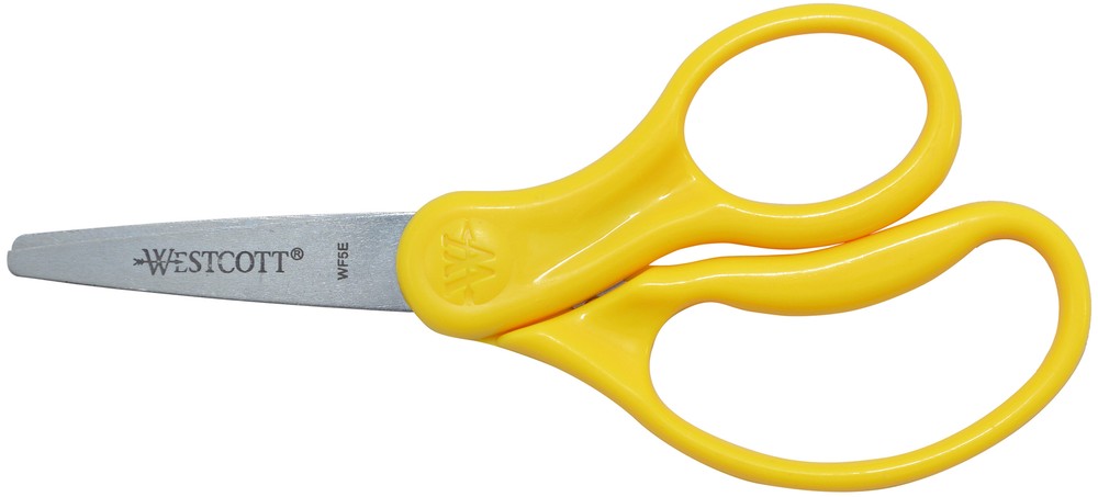 Westcott� Kids Scissors, 5" Pointed, Assorted Colors