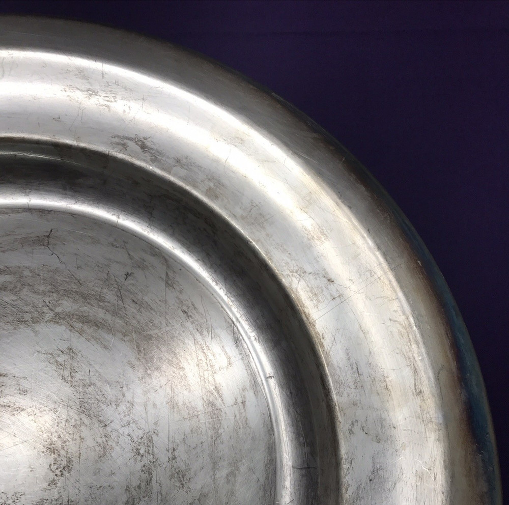 CHRISTOFLE Silverplated 16" ROUND TRAY