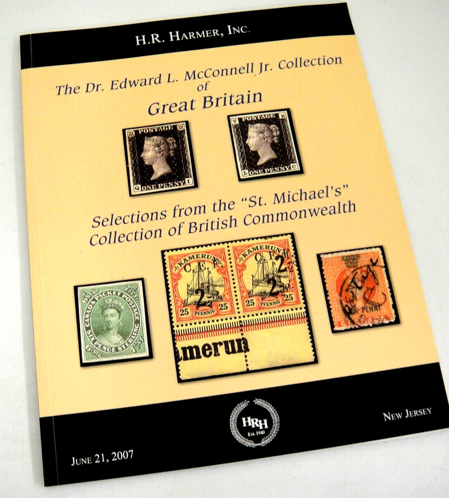 HR Harmer Stamp Auction Catalog 2007 Great Britain St Michael's Collection