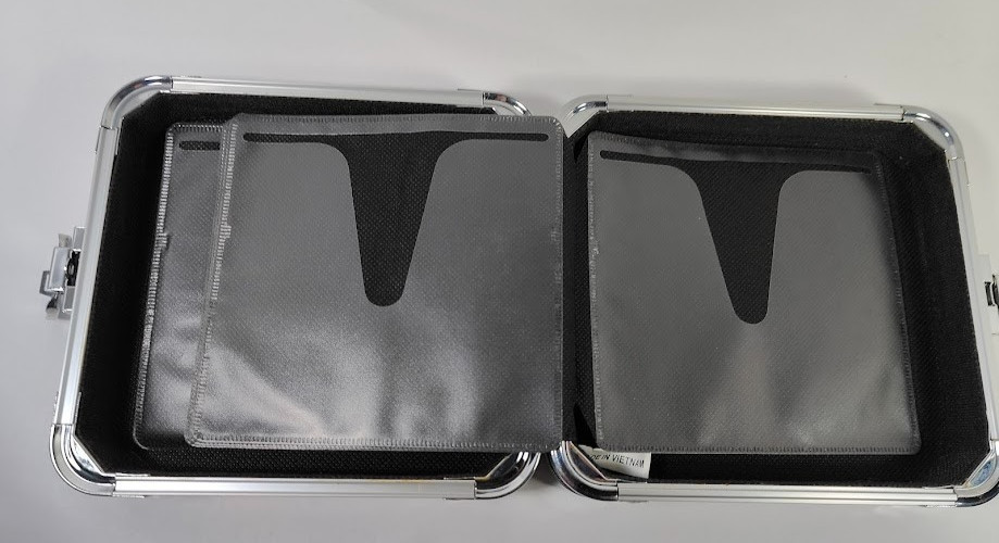 Vaultz CD & DVD Locking Case No Key Holds 24 Discs